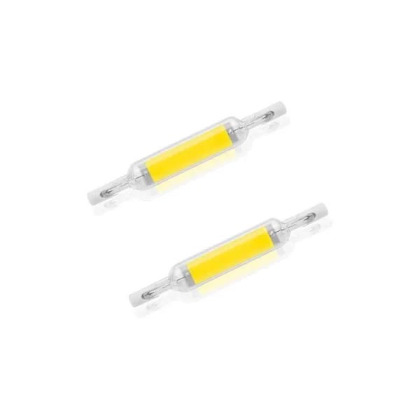 R7S 10W Dimmable LED Bulb Cool White 6000K 78mm J78 Halogen Replacement 360 Degree Beam Angle - Image 1