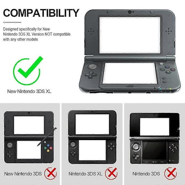Anti-Fall Transparent Game PC Case Protection Shell Compatible with New 3DS XL Console - Image 3