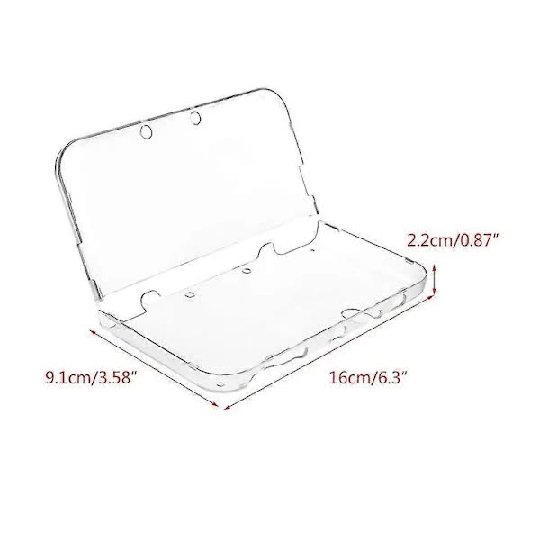 Anti-Fall Transparent Game PC Case Protection Shell Compatible with New 3DS XL Console - Image 5