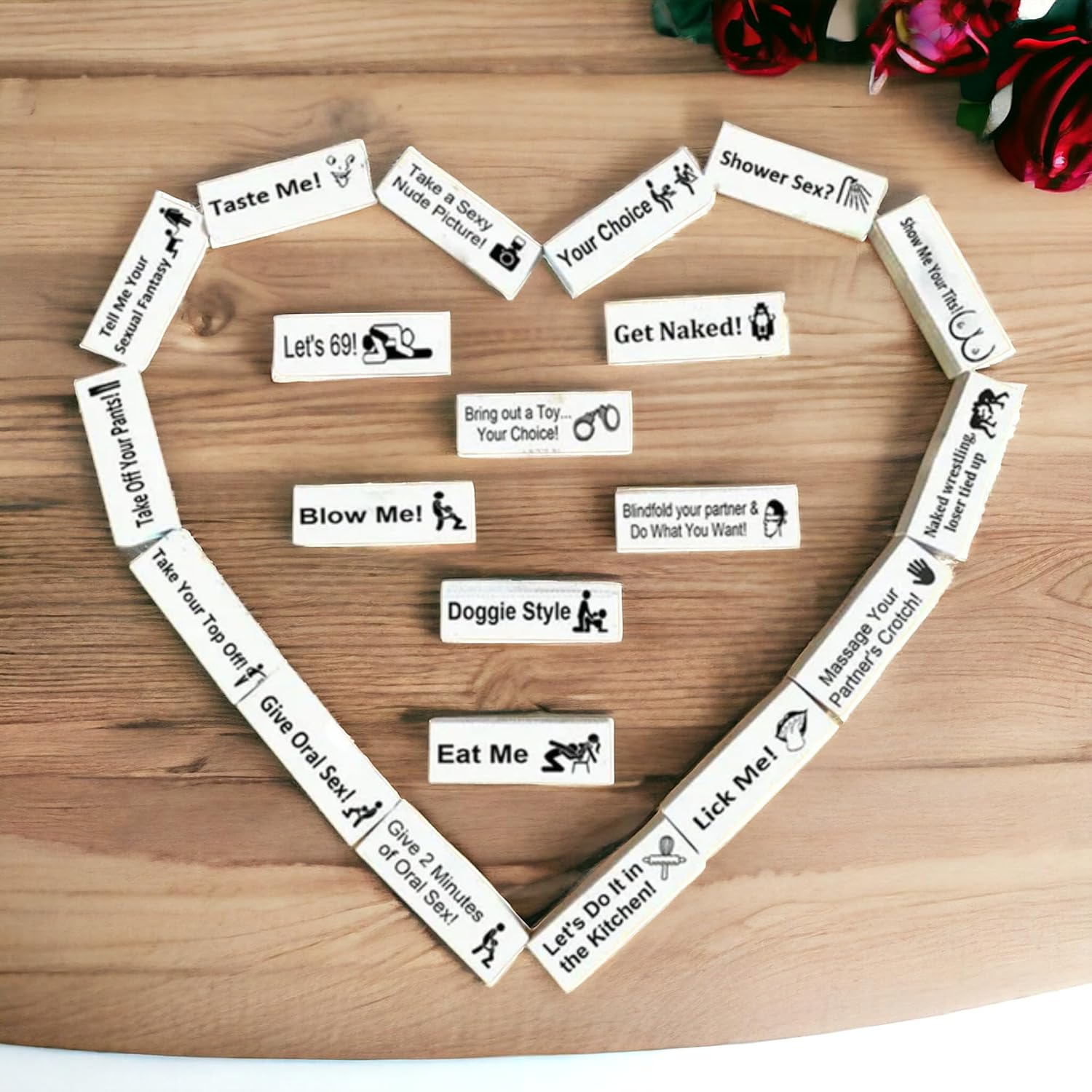 Jenga Block Tower Game for Couples - Image 1