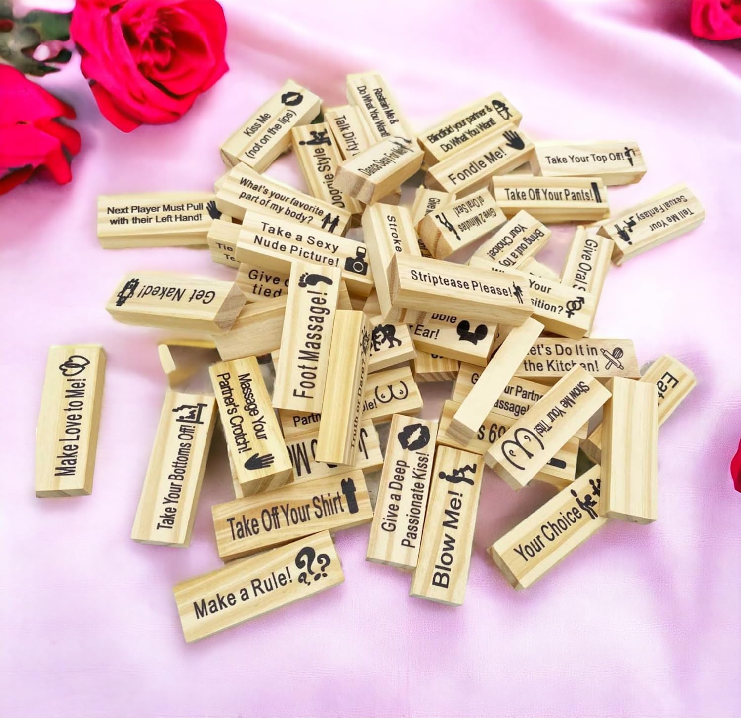 Jenga Block Tower Game for Couples - Image 7