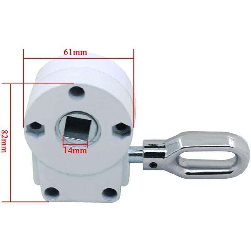 Manual Awning Winch for Caravan Awning Awning Arm Roller Box Exterior Terrace Solar.. - Image 2
