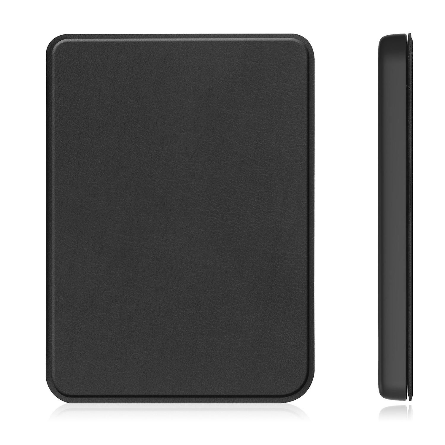 KOBO Clara Colour Compatible Leather Case Caster Black LGL - Image 2