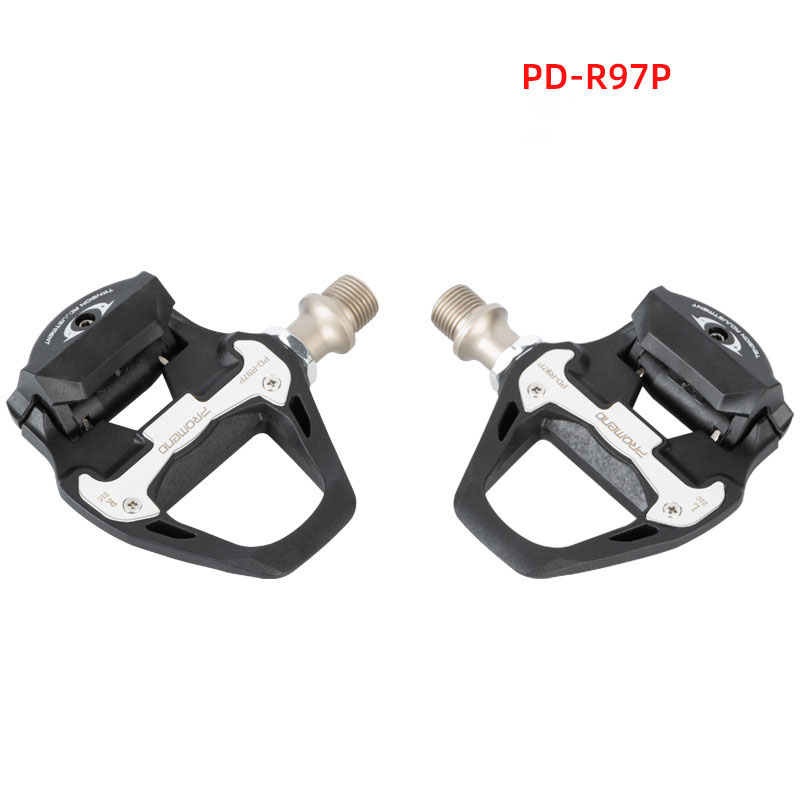 PROMEND bicycle clipless pedals, compatible with SHIMANO SPD-SL system - Image 1