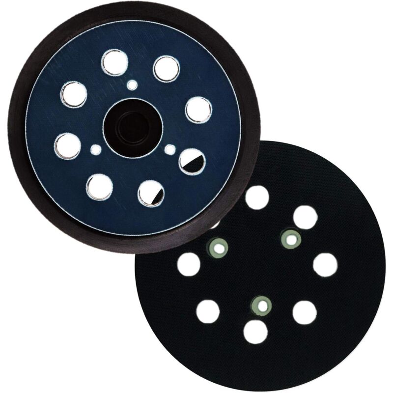 Compatible with Makita 2-Pack 125mm 8-Hole Sanding Discs for Random Orbital Sander BO5030 BO5031 DBO180Z BO8041 DBO180RMJ BO5041 BO5010 BO50111 BO5012 - Image 2