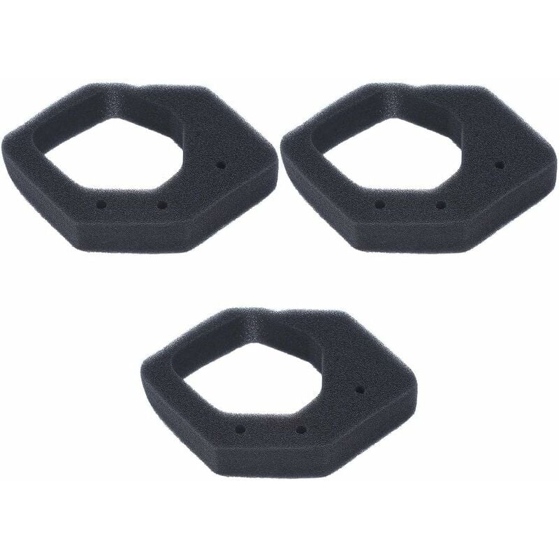 Air Filter 3Pcs Compatible with Honda GX25 GX25N GX25NT UMK425 ULT425 UMS425 HHT25S Lawn Mower Brushcutter 17211-Z0H-000 - Image 1