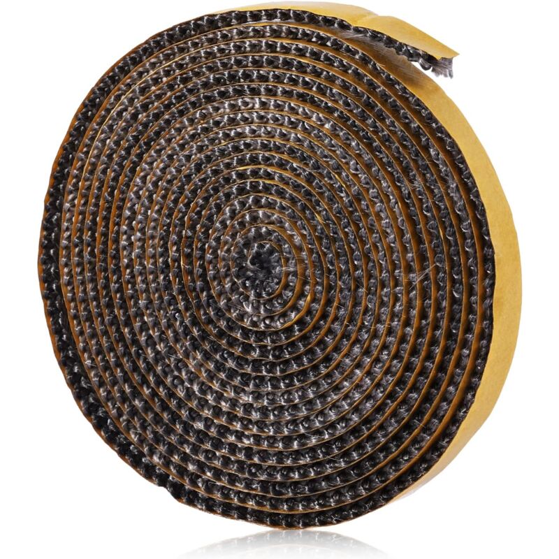 3mm x 1cm x 3m Heat Resistant Fiberglass Gasket - Self Adhesive Chimney Seal for Wood Stoves & Open Fireplaces, Up to 550°C - Image 1