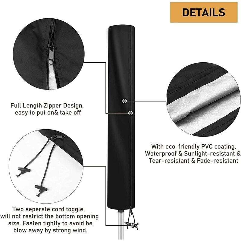 Brabantia Drying Rack Cover Waterproof Protective Outdoor Use 160x15x15cm - Image 2