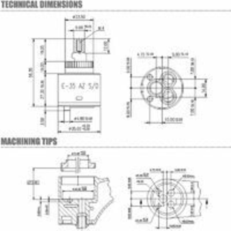 DEBUNS Ceramic Faucet Insert 35MM for Mixer Valve Replacement - Image 4