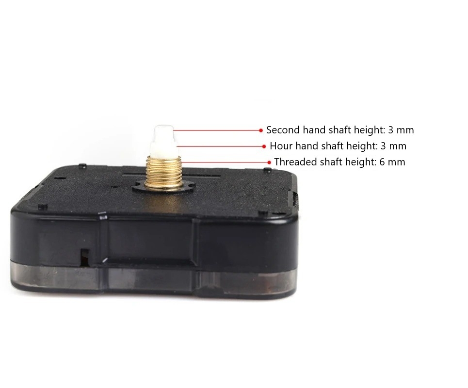 Wall Clock Movement Silent Quartz Clock 2-Pack - Image 5