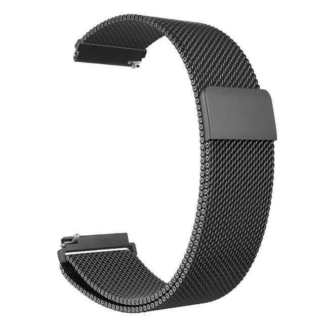 Garmin Venu 2 2S SQ Compatible Stainless Steel Gold Milanese Magnetic Bracelet - Image 8