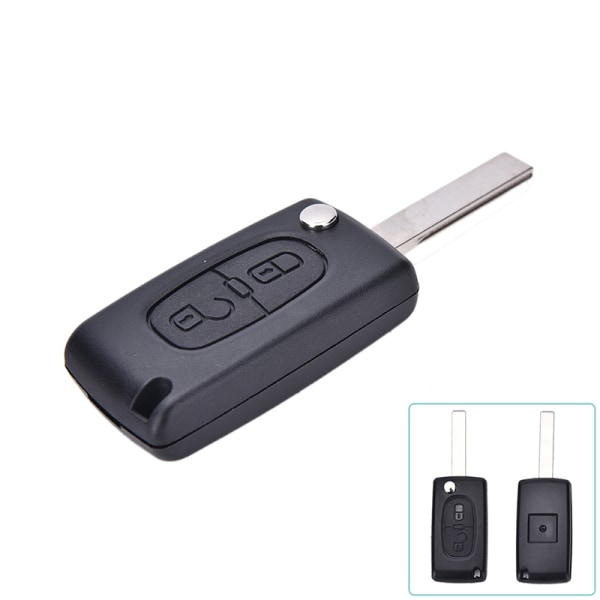 Key Case Compatible with Peugeot 307 308 107 207 407 - Image 1