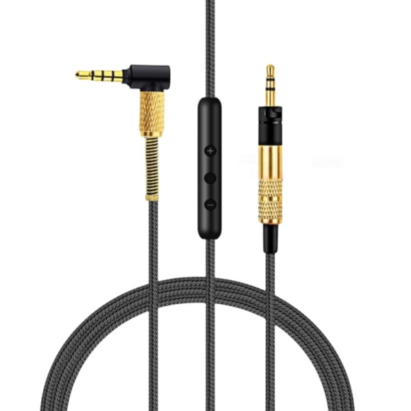 2.5mm to 3.5mm Headphone Cable for Momentum Over Ear 1/2/3 Headphone Cord Durable Wire with Volume Control and Microphone - Image 1