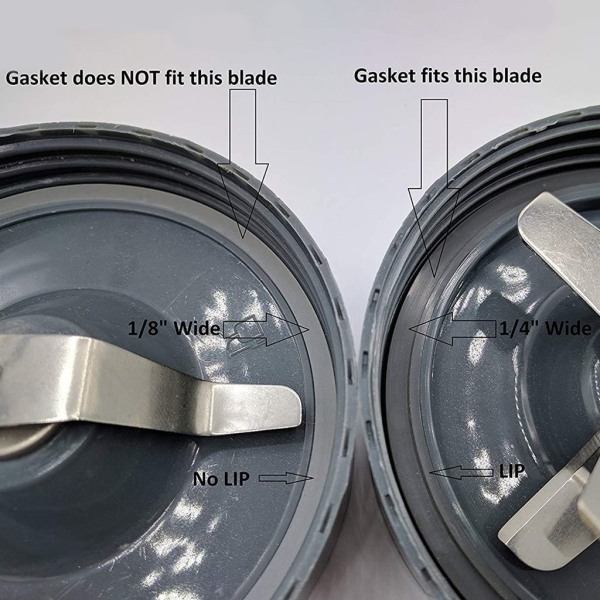 10-Pack Silicone O-Ring Seals for Nutribullet 600 Pro 900 Series Gray 85g - Image 3