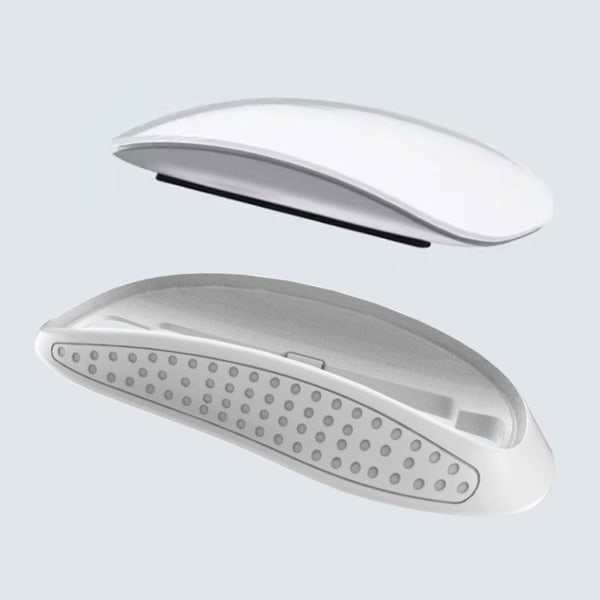 Compatible with Apple Magic Mouse 2 3 Ergonomic Mouse Pad White Base - Image 3