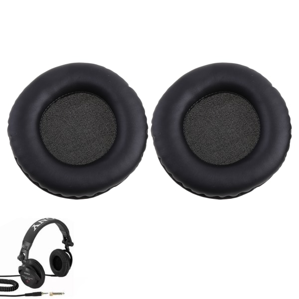 Sony MDR-V700 Z700DJ Black Replacement Ear Pads Cushions 2-Pack - Image 2