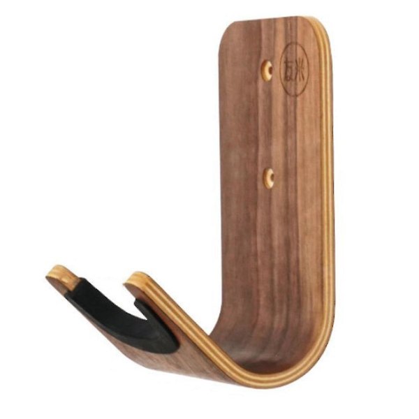 Guitar Skateboard Wall Hanger Unique Design Bent Wood Guitar Hanger Wall Mount Guitar Holder Acoust -suzuka null none - Image 1