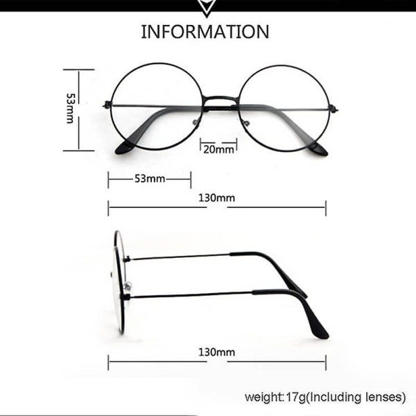 Harry Potter Vintage Round Glasses Frames - Image 2