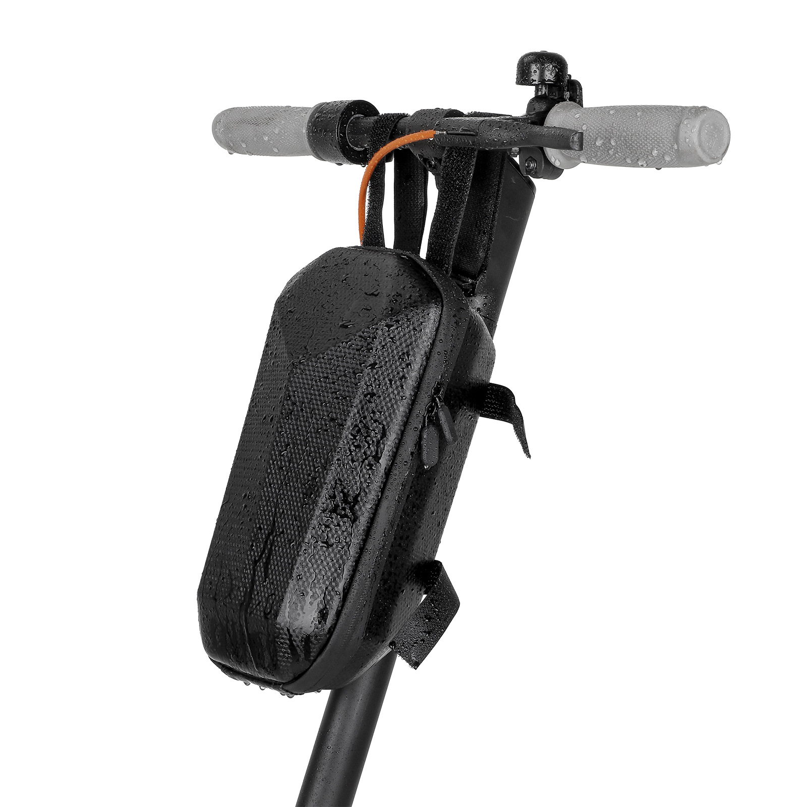 4L hard shell bag for electric scooter, waterproof EVA bag, front bag, hanging bag, bike bag for folding bike - Image 2