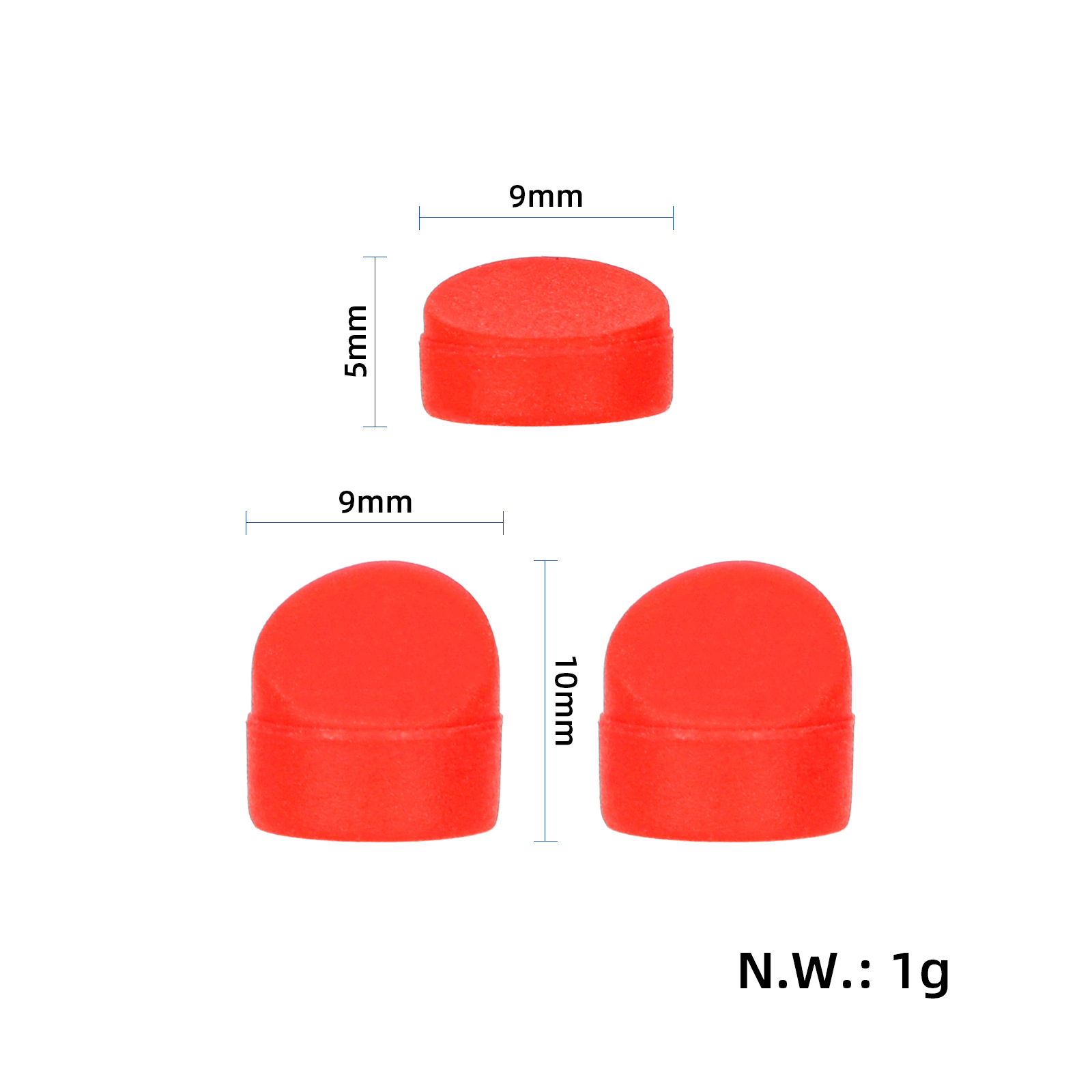 Compatible with Xiaomi Scooter Pro 2 Original Fender Screw Plug Adapter 3 Pieces Pink - Image 5
