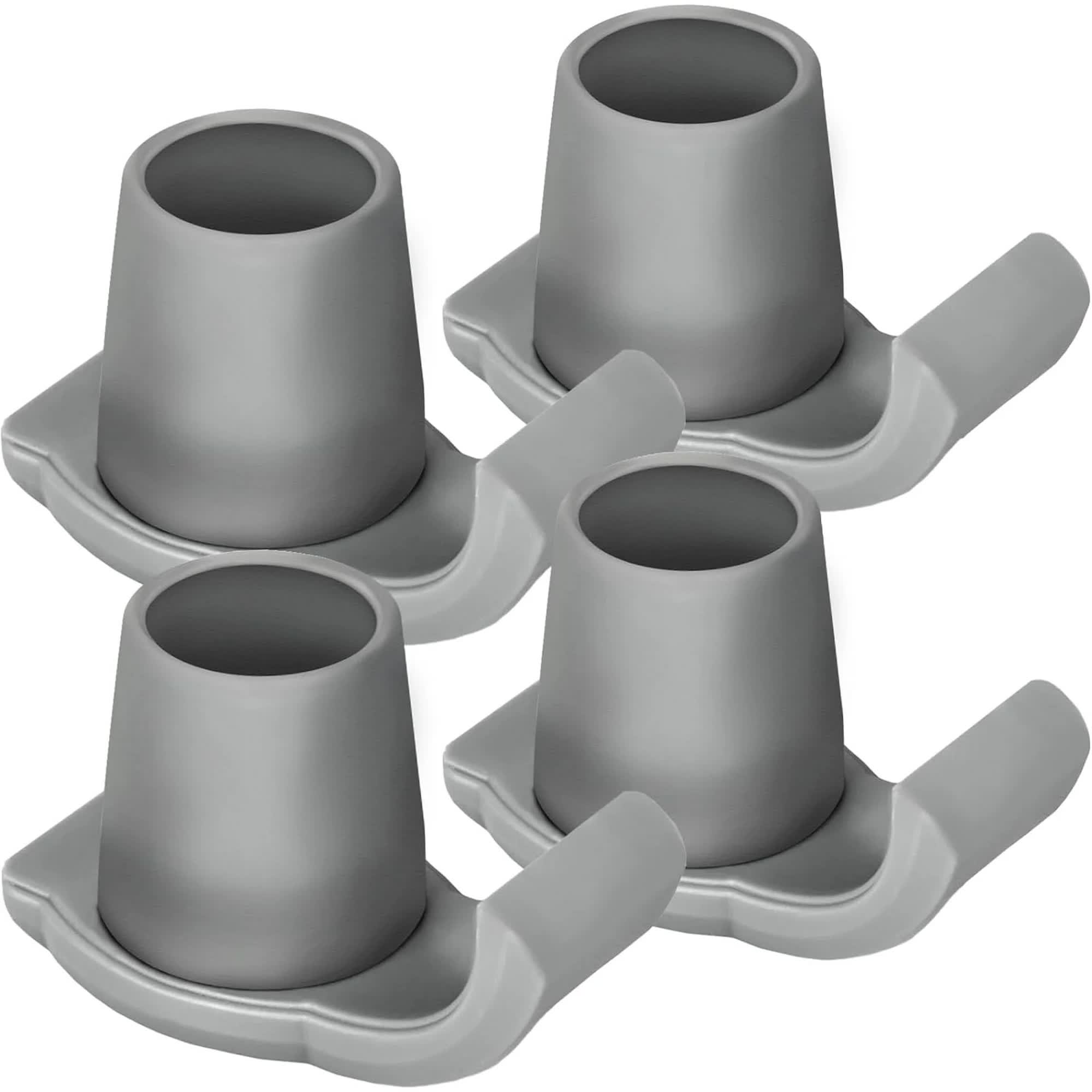 4 Pack Walker Skis Glides, Universal Walker Accessories for Seniors Mobility Aid Accessory - Image 1