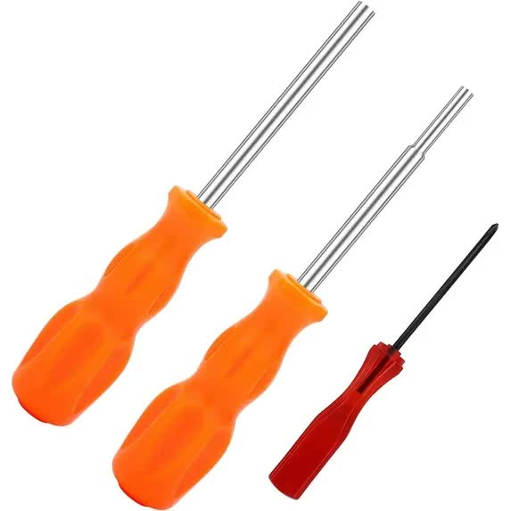 3 Pack Gamebit Security Screwdriver, 3.8mm and 4.5mm Security Screwdriver and 2.5mm Triwing Screwdriver for Super Nintendo, SNES, NES, N64 and GameBoy - Image 1