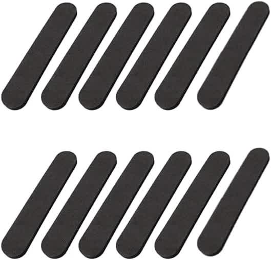 12pcs Hat Size Tape Hat Size Reducer Inserts Liner Foam Reducing Sizing Tape Sizer Self Adhesive for Hats Caps Make Smaller Sweatband Black - Image 1
