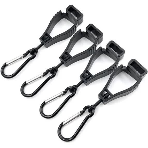 4pcs Glove Clips for work Glove Holders,Ideal for glove clips for construction - Image 1