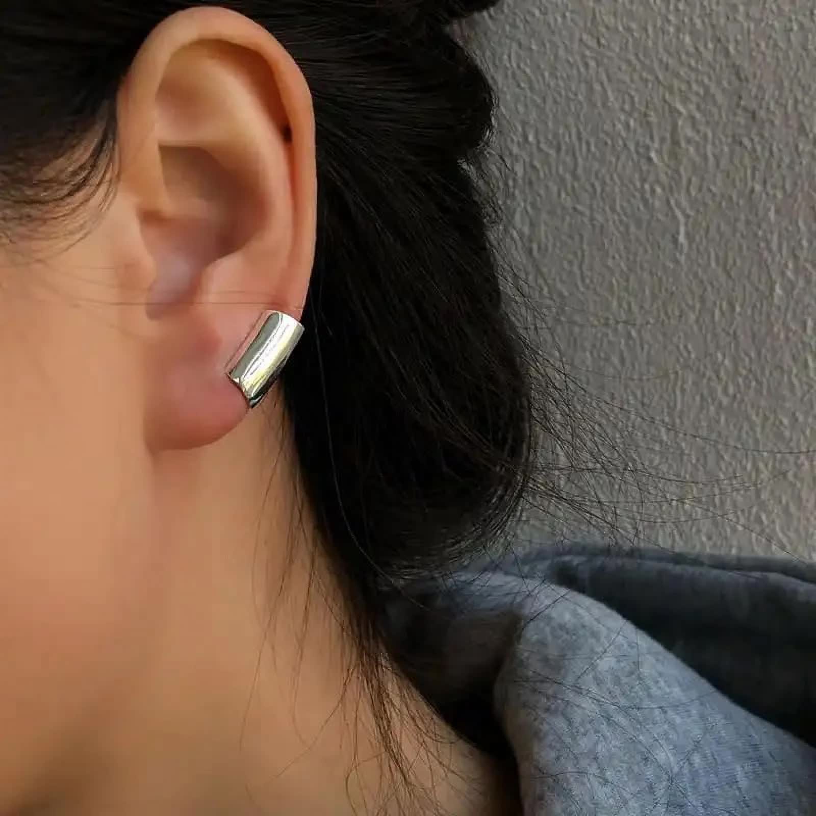 Ear Cuffs Non Piercing, 925 Sterling Silver, Cartilage Earring, Ear Cuffs for Women, for Men - Image 3