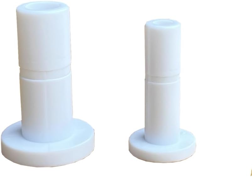 2 Size 1/4'' and 3/8'' Plug End Cap for RO System Reverse Osmosis Water Line Fittings Quick Connect Fitting Prevent Leak (Fits 1/4“ and 3/8'' both in 10 Piece), White, ROPF-W101438 - Image 1