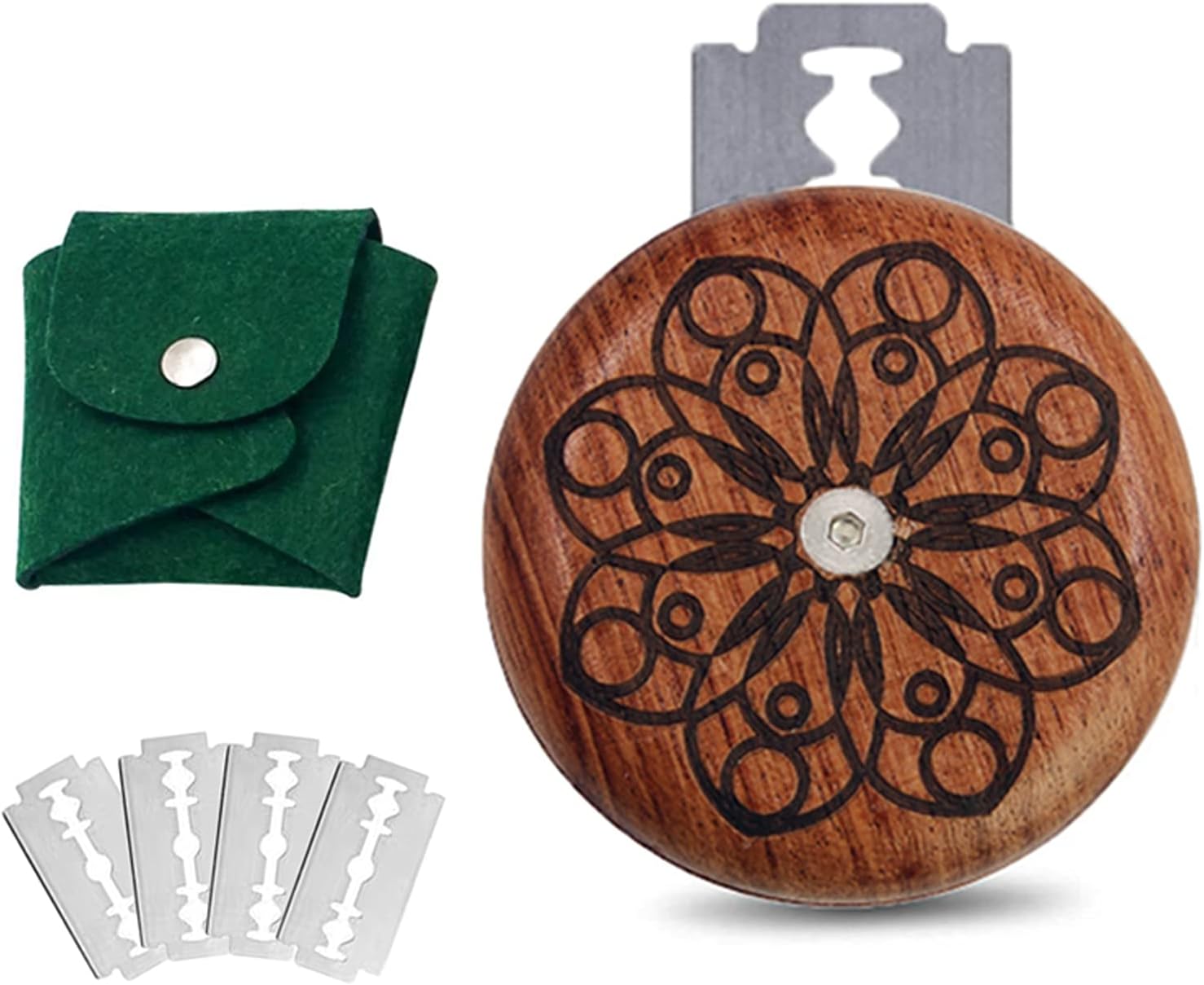 UFO Bread Lame Cutter for Homemade Sourdough Bread Bakers, Slashing Tool Cutting Bread Scoring Knife Razor Cutter, Great Gift for Artisan Bread and Baguette Makers(GREEN) - Image 1