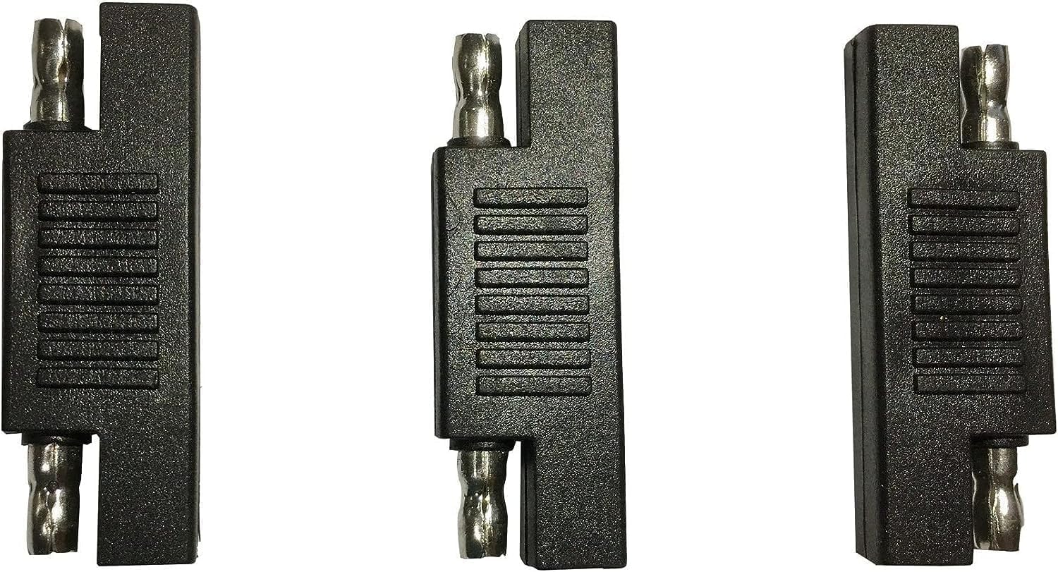 SAE Polarity Reverse Adapter Connectors for SAE to SAE Quick Disconnect Extension Cable, Solar Panel Battery Power Charger and Maintainer-3Pack - Image 3