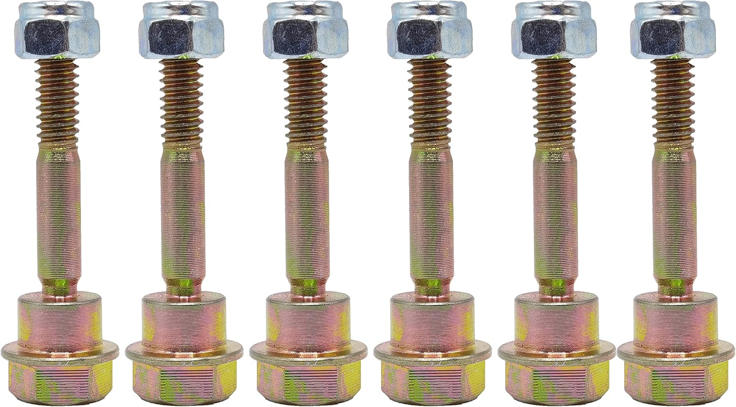 （Pack of 6 ） 580790401 588077502 Replacement Shear Bolts & Nuts Kit for Husqvarna 539976978, 595086601 2 Stage Snow Blowers/Snow Throwers 570XP 575XP 576XP - Image 4
