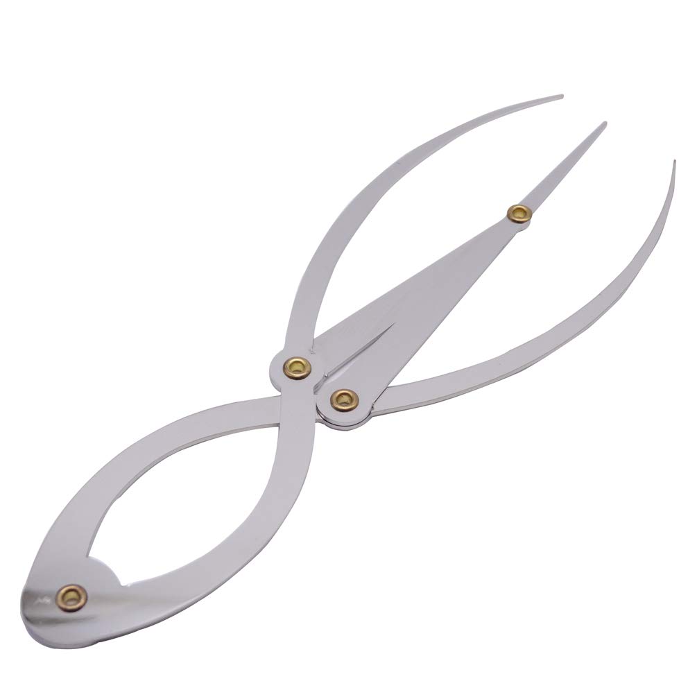Golden Mean Calipers Golden Ratio Calipers Stainless Steel Eyebrow Ruler 1:1.618 Measure Tool for Tattoo Makeup - Image 2
