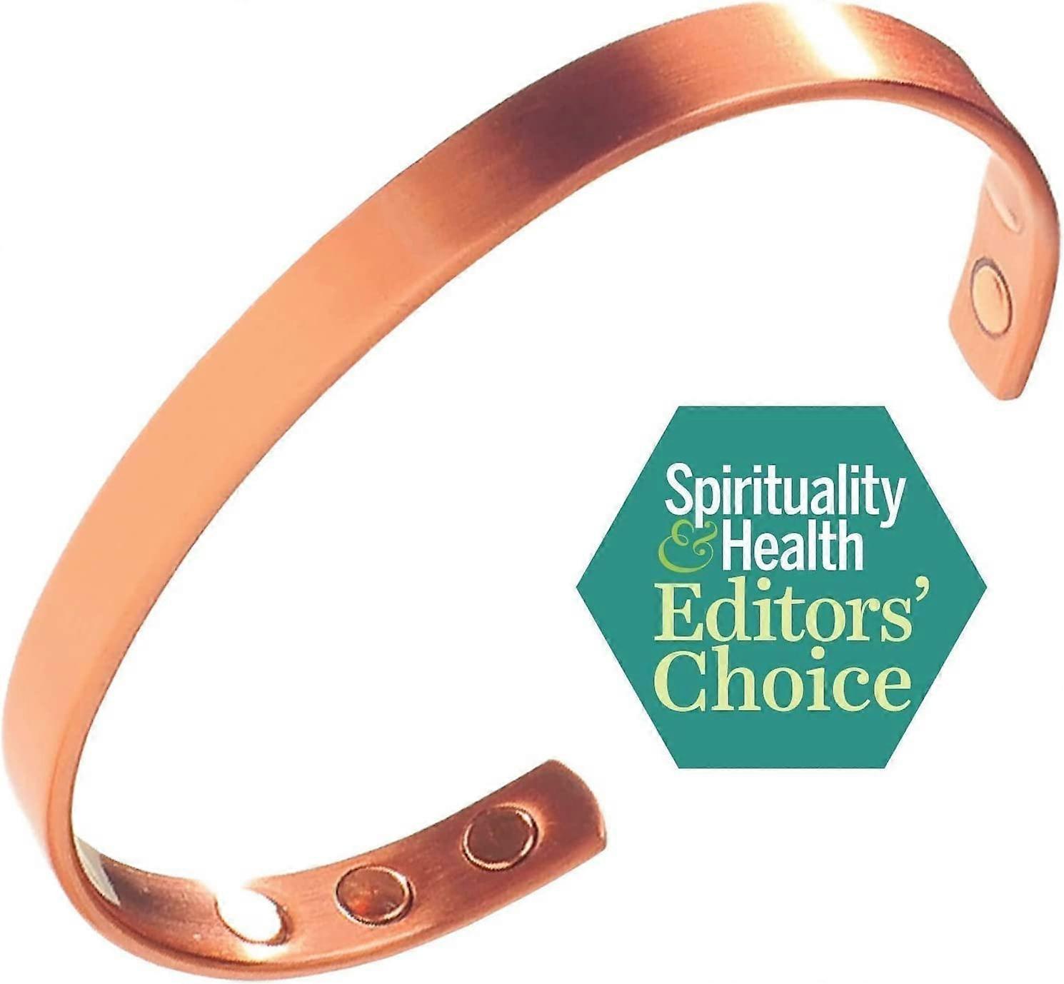 PIAO Copper Magnetic Bracelet for Men and Women, Relieves Arthritis, Carpal Tunnel Syndrome and Joint Pain. Copper Magnetic Bracelet for Men and Women 8pcs Magnets - Image 1