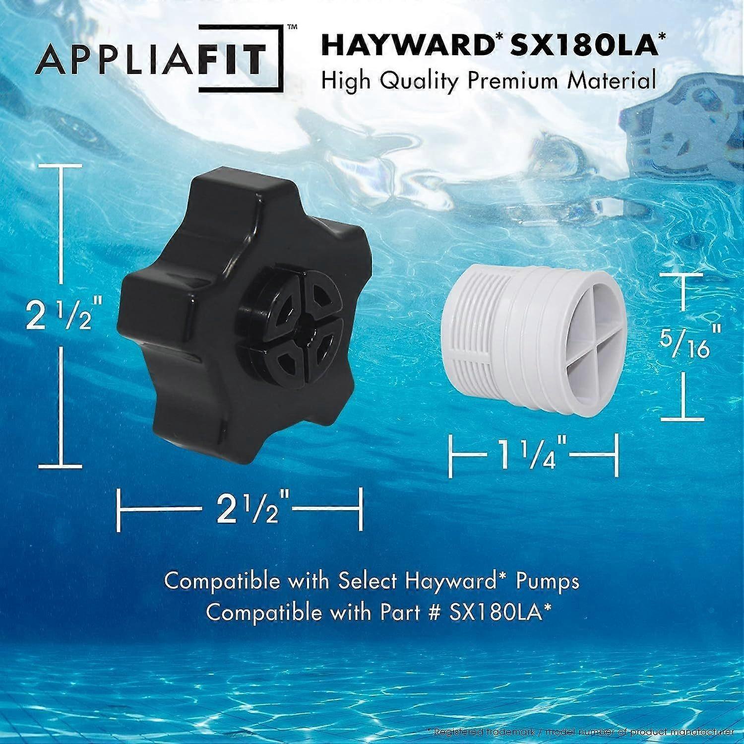 Hayward SX180LA Sand Cylinder Drain Cap Compatible with Pro Series Sand Filter Replacement Accessory With Gasket - Image 2