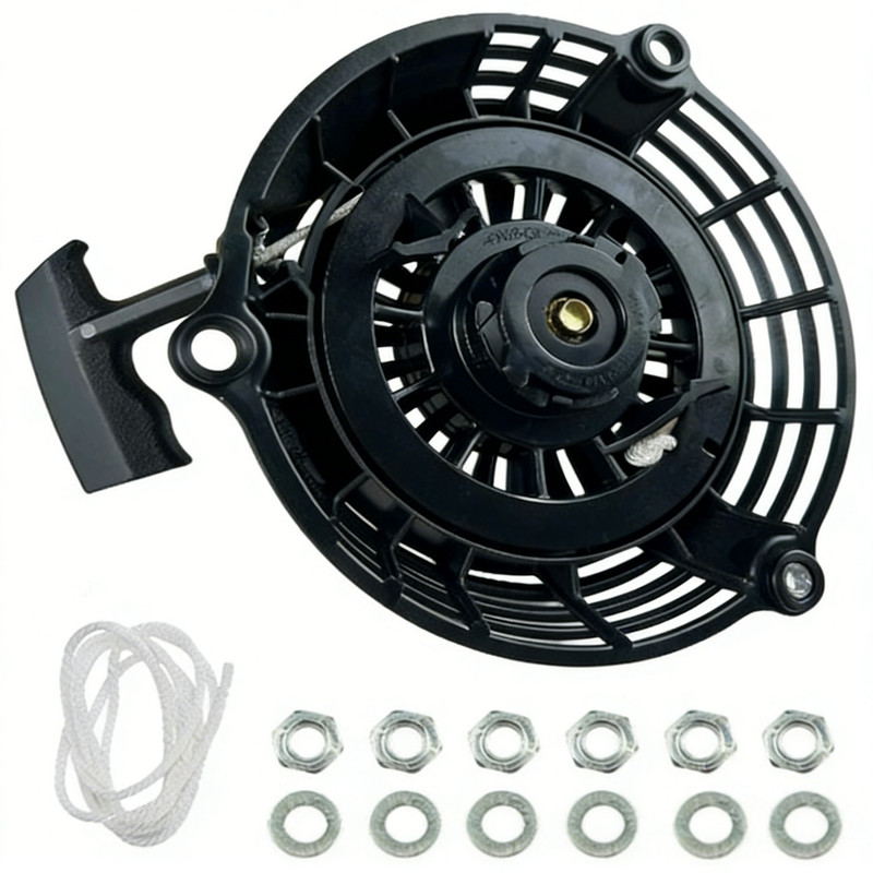 Starter Motor compatible with Honda GC135, GC160, GC190, GCV135, GCV160 or GCV190 color Gift for the Linzero family - Image 1