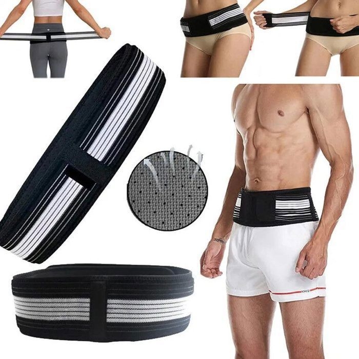 Abdominal and Back Support Belt for Back, Postpartum Body Shaping, Breathable Back Belt for Men - Image 5