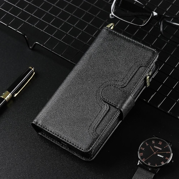 Compatible with Samsung Galaxy S21 5G Case Magnetic Leather Wallet Samsung Card Holder Protective Cover - Image 5