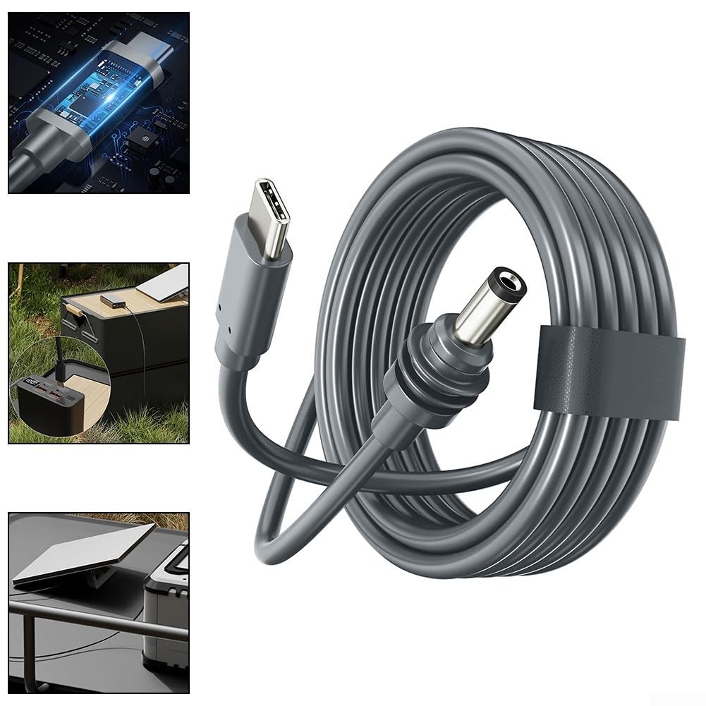 Starlink Mini Power Cable Waterproof DC Male to USB-C 2M - Image 2