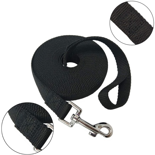 Training Leash for Small and Medium Dogs, Dog Leash for Dog/Puppy for Recall Training, Camping-Black 10*2M_max - Image 3
