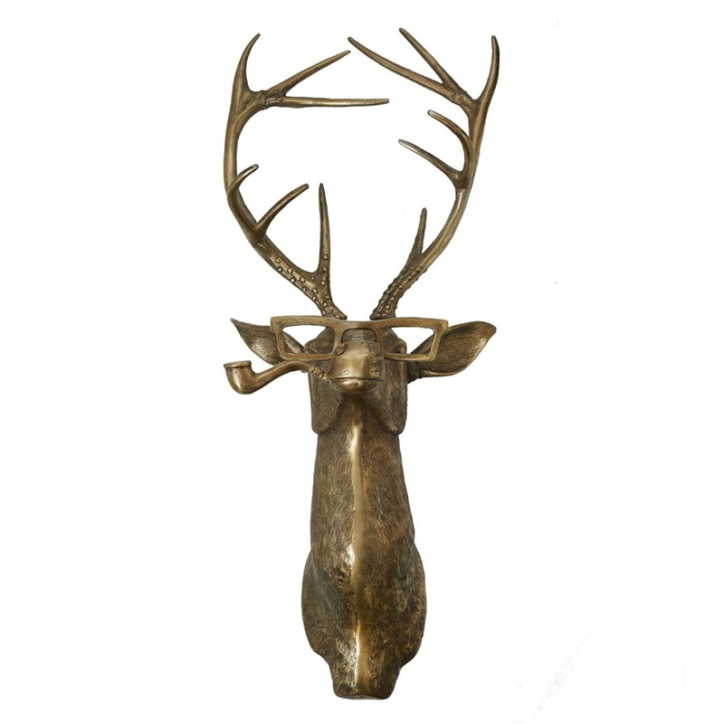Frankie Stag Animal Resin Hanging Ornament Wall Art Gift - Image 1