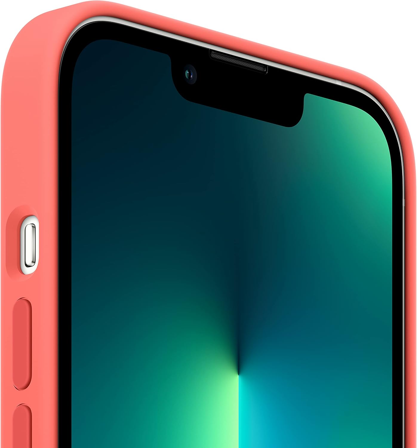 Compatible with Apple Silicone Case for iPhone 13 Pro MagSafe Pomelo Pink - Image 2