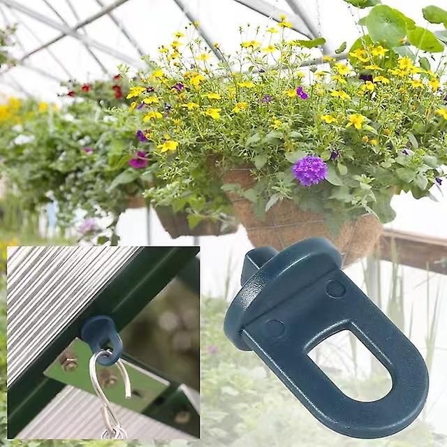 Greenhouse Clamps Set of 50 Max Grey XXL with Extra Strong Grip Eyelets Trellis Plant Holder Compatible with Garden Accessories - Image 4