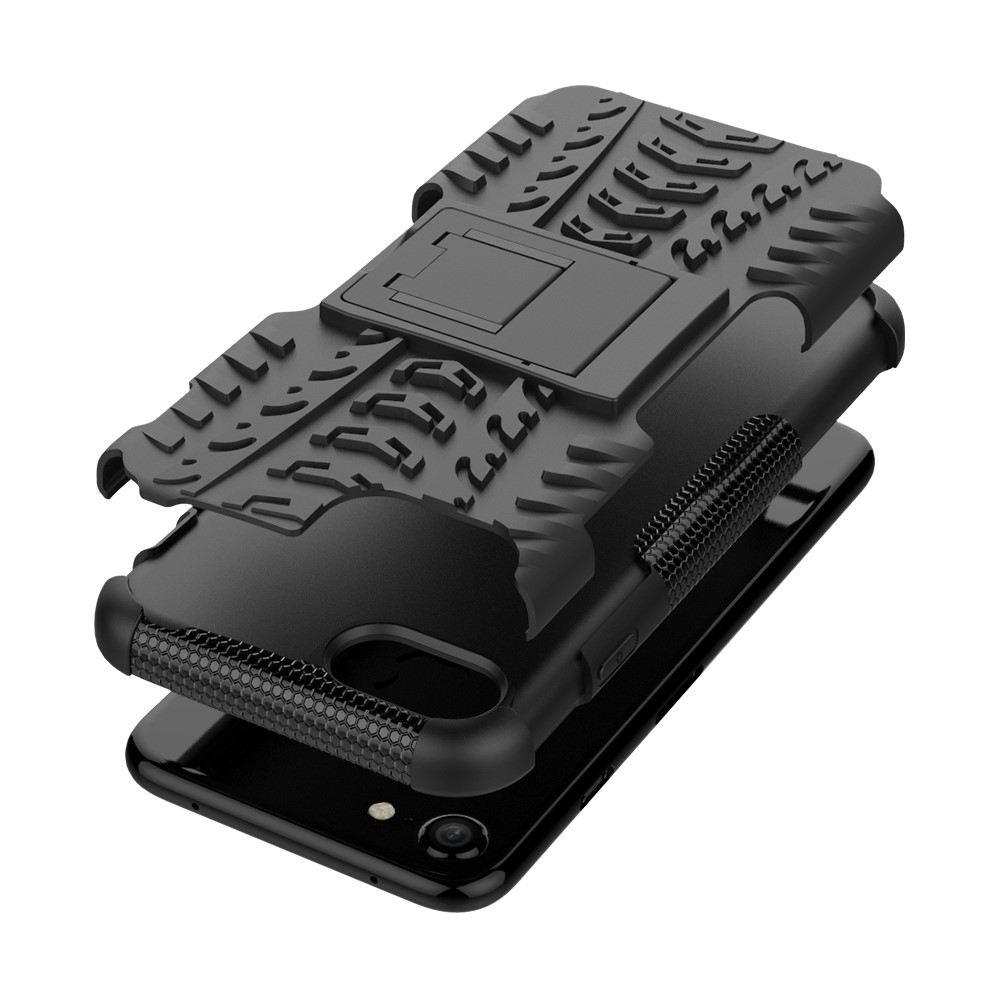 iPhone 7 8 SE 2020 2022 Compatible Ultimate Shockproof Stand Case Black - Image 3