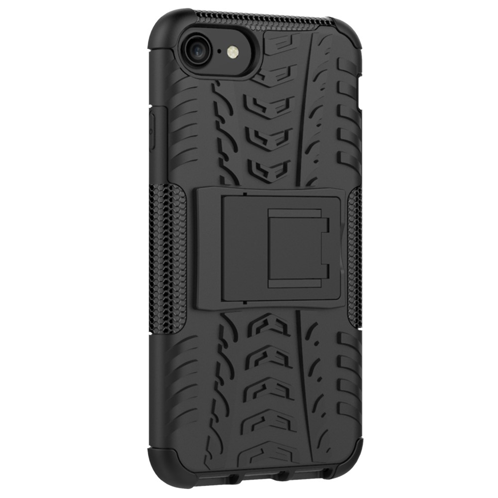 iPhone 7 8 SE 2020 2022 Compatible Ultimate Shockproof Stand Case Black - Image 4
