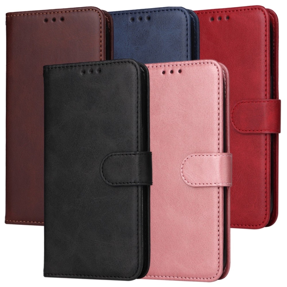 Compatible with Samsung S25 Ultra PU Leather Wallet Case Blue Samsung Multiple Colors - Image 1