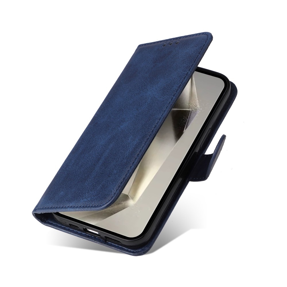 Compatible with Samsung S25 Ultra PU Leather Wallet Case Blue Samsung Multiple Colors - Image 6