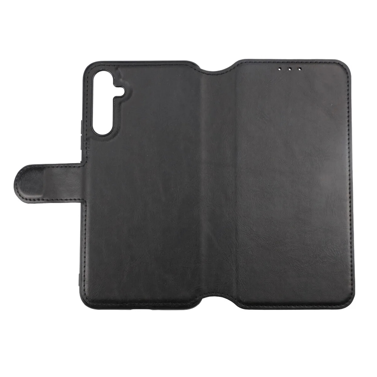 Compatible with Samsung Galaxy A54 5G Magnetic Wallet Case Black Compatible - Image 1