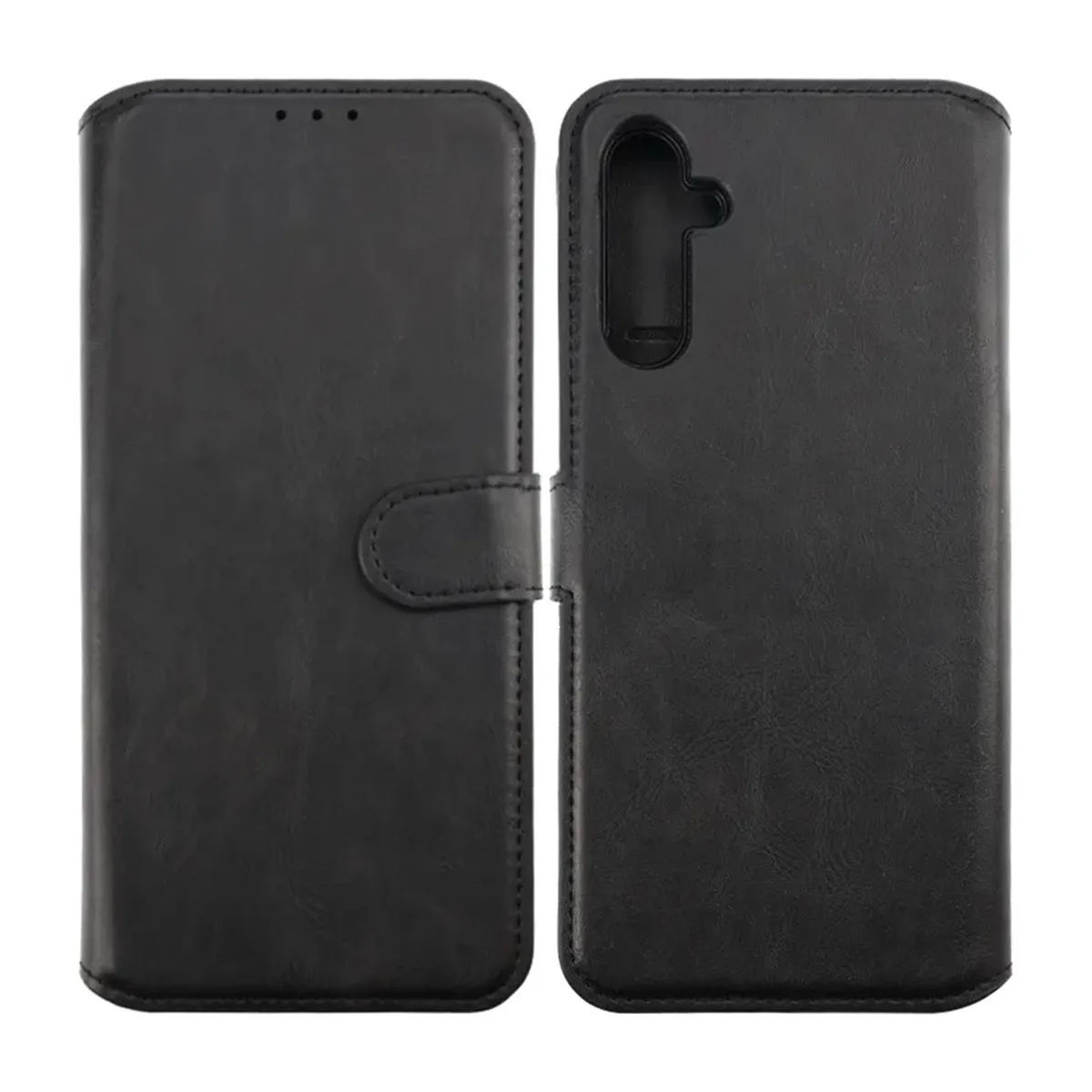Compatible with Samsung Galaxy A54 5G Magnetic Wallet Case Black Compatible - Image 6